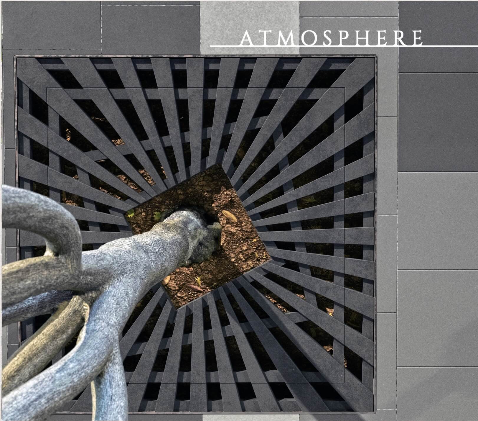 Приствольная решетка для дерева ZKING ATMOSPHERE 1.2х1.2м Черная в Тольятти фото