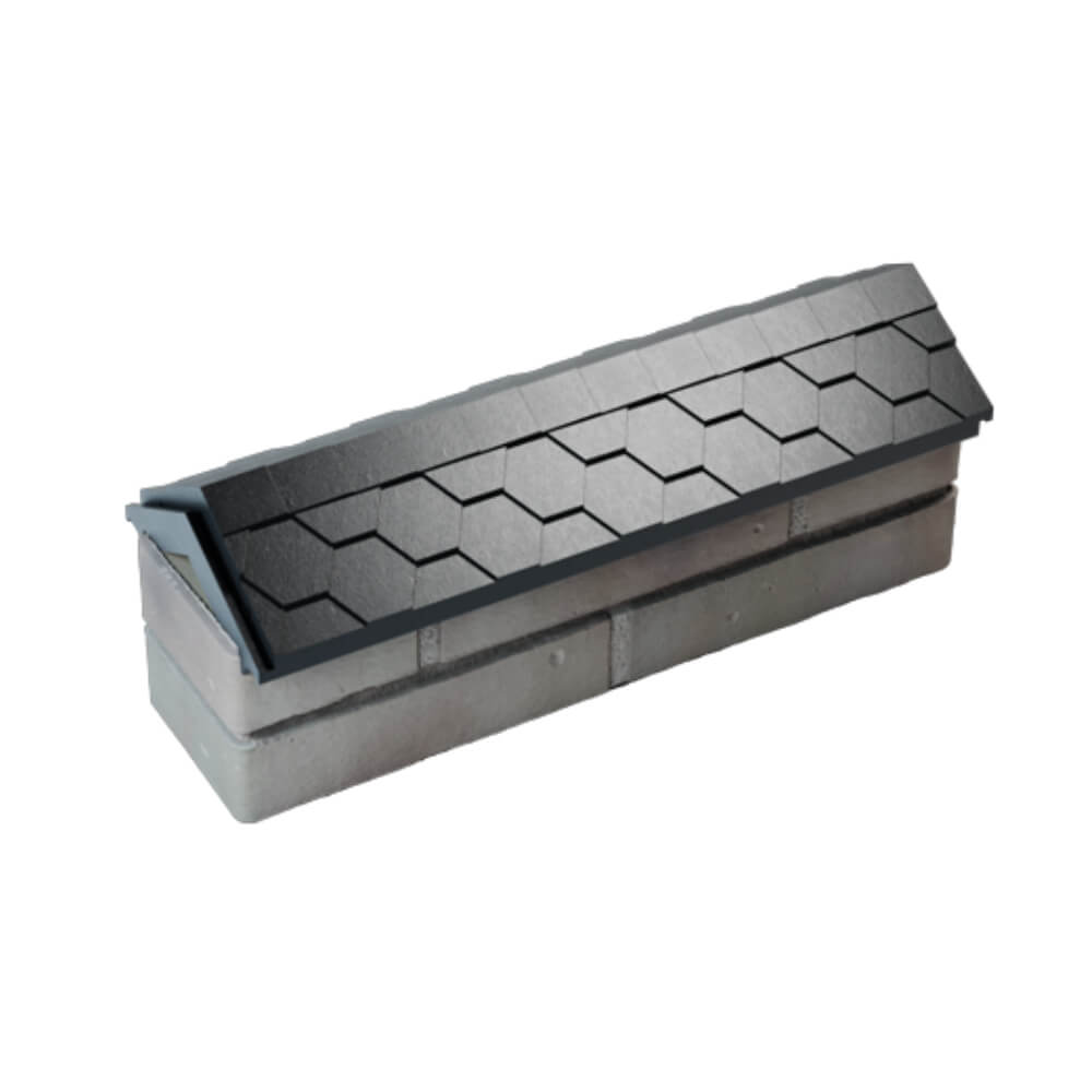 Парапет Zking Эверест Черный с посадкой на 0.5 кирпича (130мм) в Тольятти фото