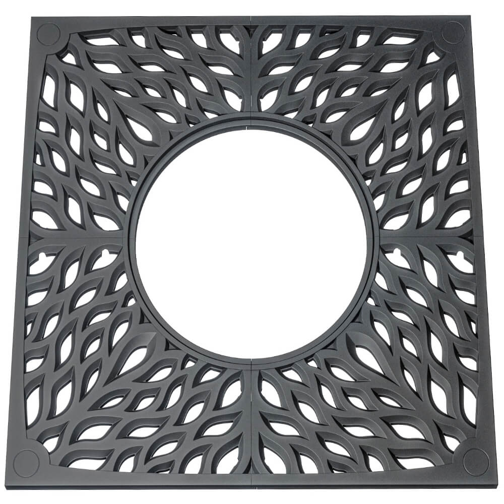 Приствольная решетка для дерева ZKING CRUST 2х2м Черная Тольятти фото