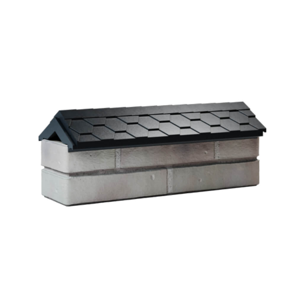 Парапет Zking Эверест Черный с посадкой на 0.5 кирпича (130мм) Тольятти фото