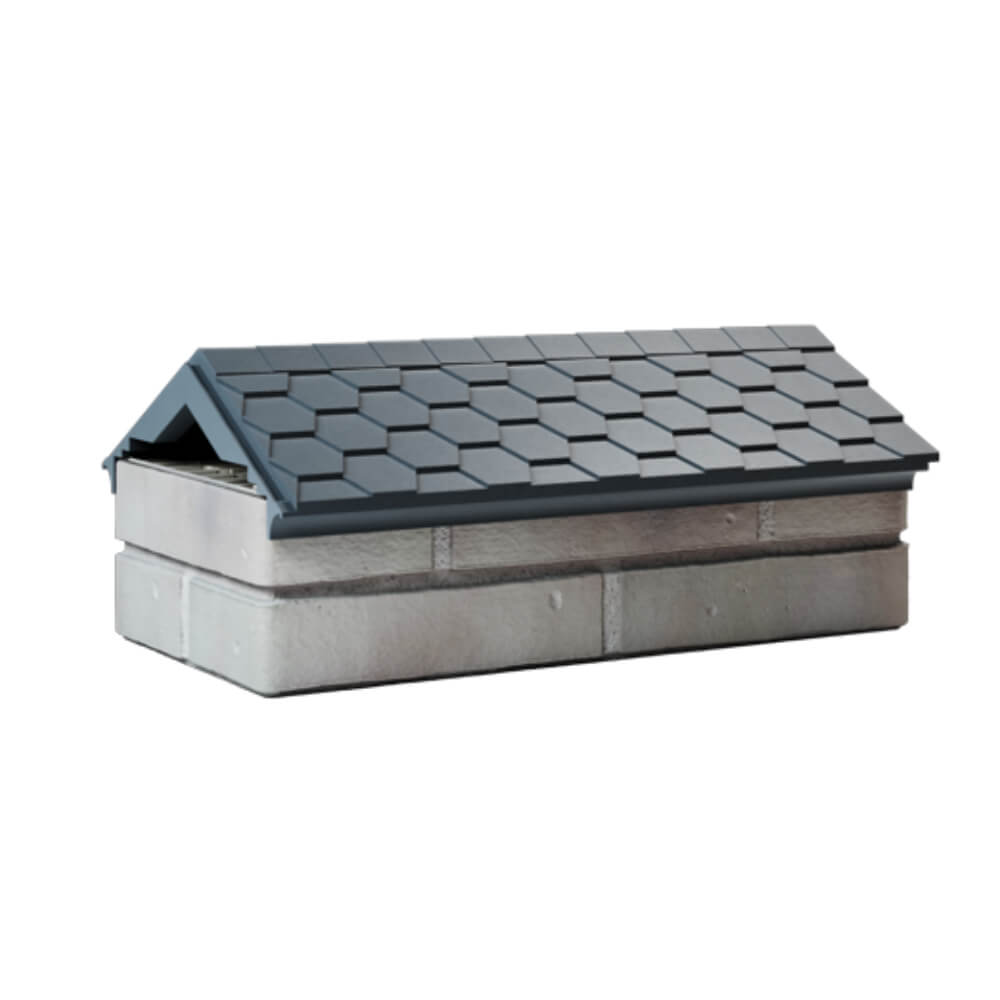 Парапет Zking Эверест Серый с посадкой на 1 кирпич (200/225/255мм) Тольятти фото