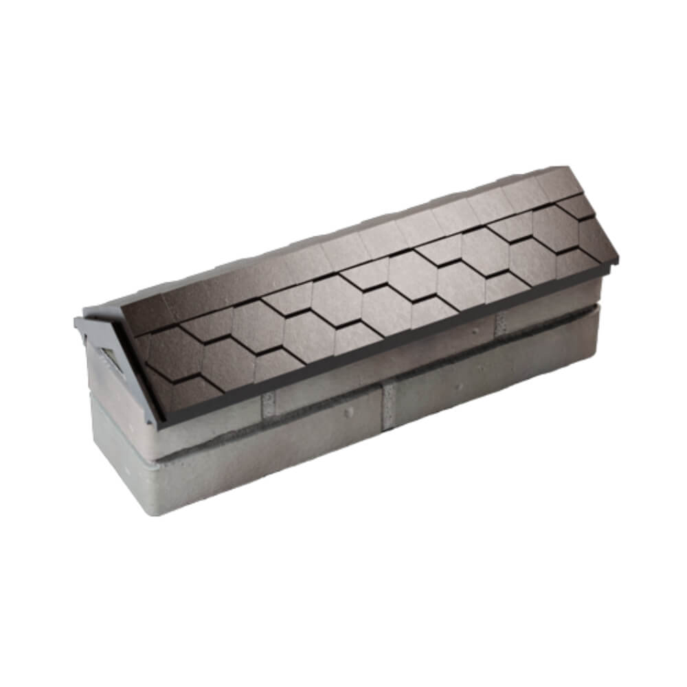 Парапет Zking Эверест Коричневый с посадкой на 0.5 кирпича (130мм) в Тольятти фото