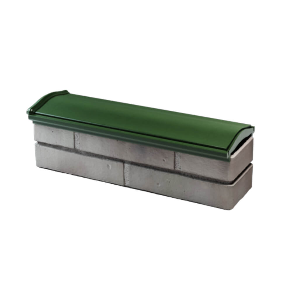 Парапет Zking Монблан Зеленый посадка на 0.5 кирпича (130мм) в Тольятти фото