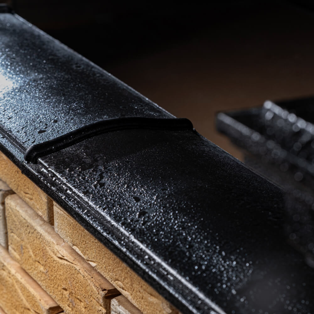 Парапет Zking Монблан Черный посадка на 0.5 кирпича (130мм) в Тольятти фото