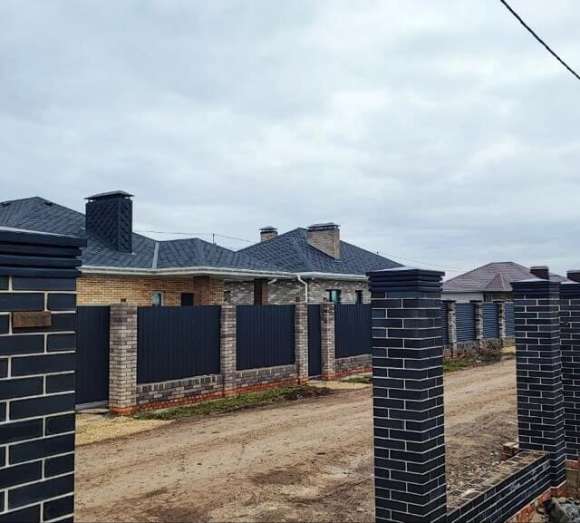 Колпак Zking Бона ХайТек Серый на столб 1.5х1.5 кирпича (385х385мм) в Тольятти фото