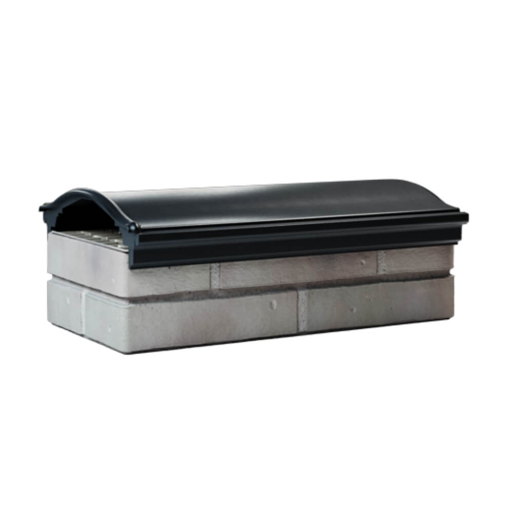 Парапет Zking Монблан Черный посадка на 1 кирпич (200/225/255мм) Тольятти фото