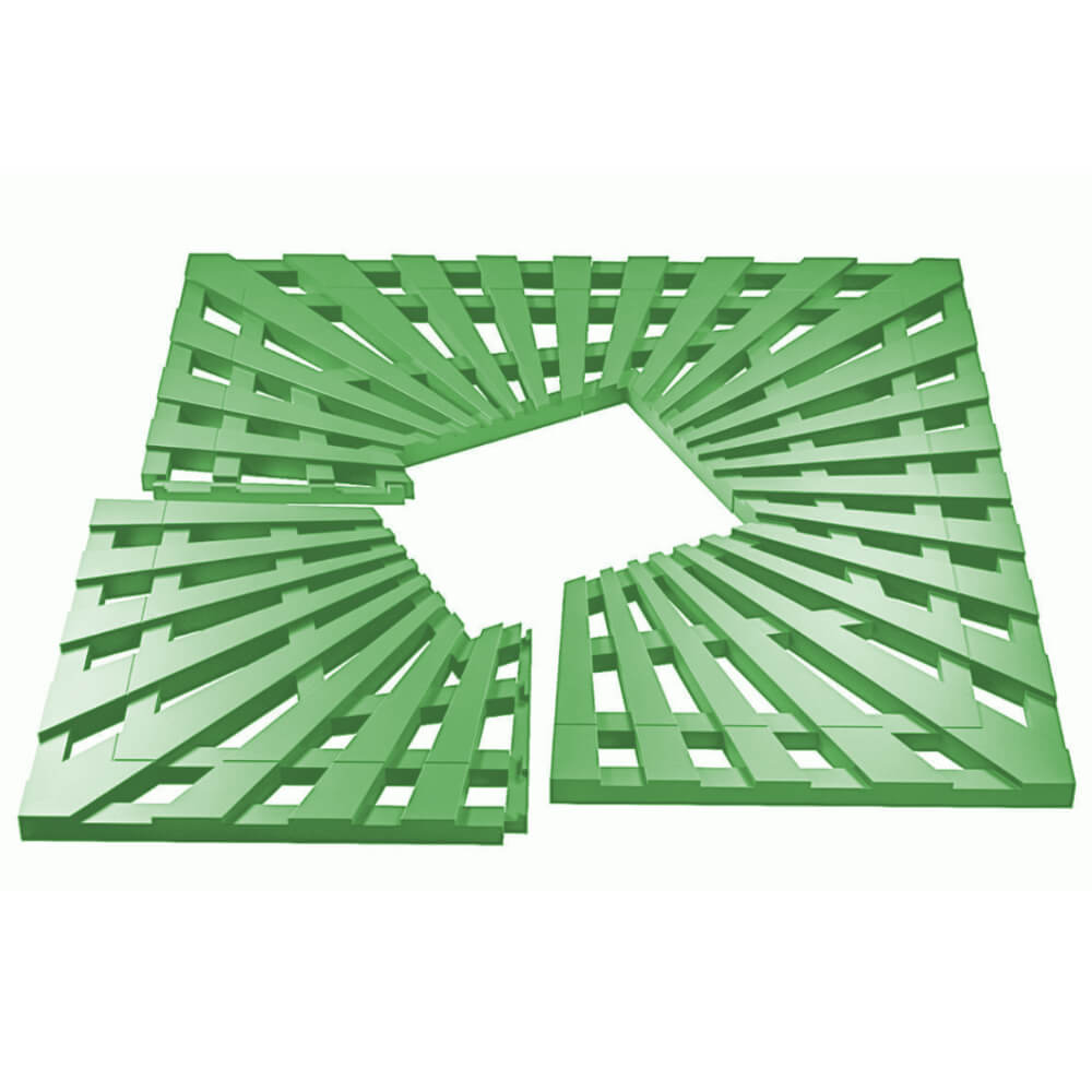 Приствольная решетка для дерева ZKING ATMOSPHERE 1.2х1.2м Зеленая в Тольятти фото