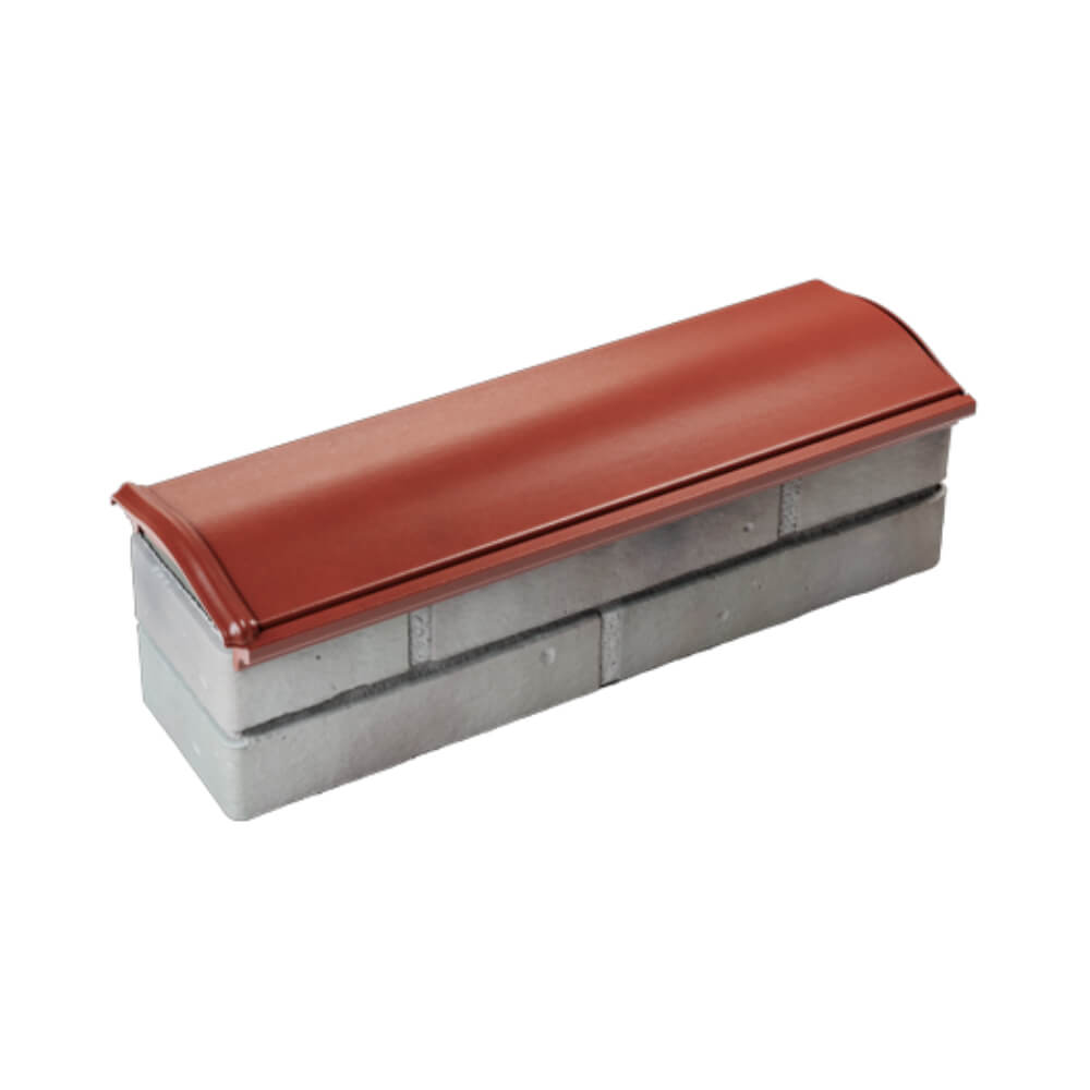 Парапет Zking Монблан Красный посадка на 0.5 кирпича (130мм) в Тольятти фото