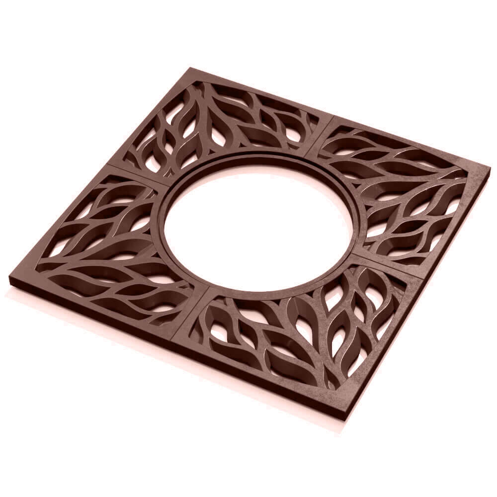 Приствольная решетка для дерева ZKING CRUST 1.2х1.2м Коричневая в Тольятти фото