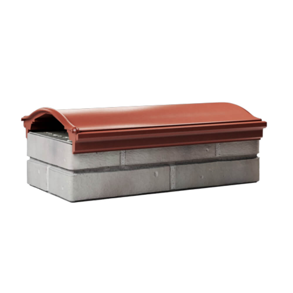 Парапет Zking Монблан Красный посадка на 1 кирпич (200/225/255мм) Тольятти фото