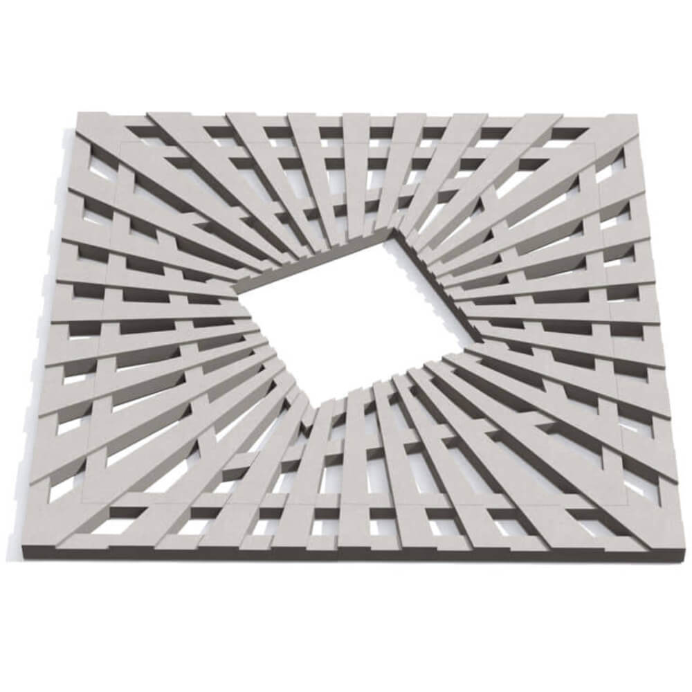 Приствольная решетка для дерева ZKING ATMOSPHERE 1.2х1.2м Бежевая Тольятти фото