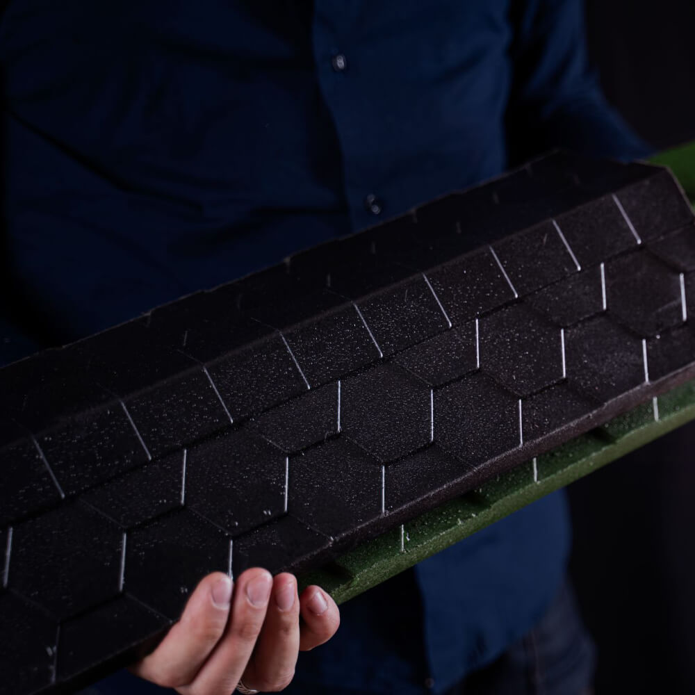 Парапет Zking Эверест Черный с посадкой на 1 кирпич (200/225/255мм) в Тольятти фото