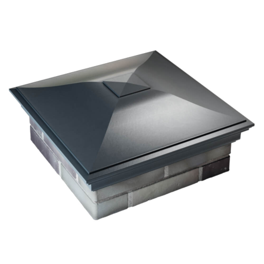 Колпак Zking Монблан Серый на столб 2х2 кирпича (515х515мм) Тольятти фото