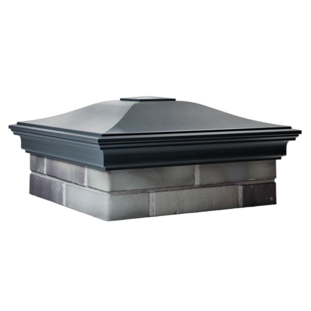 Колпак Zking Монблан Серый на столб 2х2 кирпича (515х515мм) в Тольятти фото