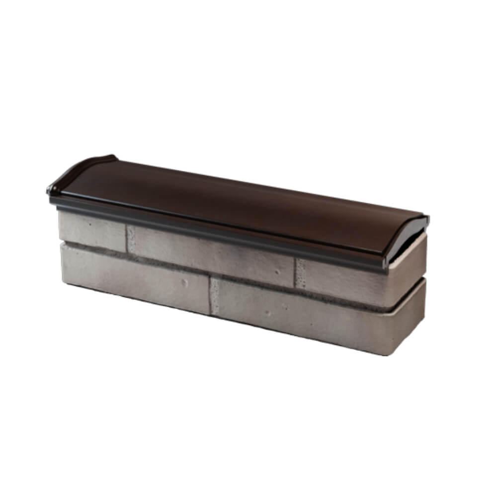 Парапет Zking Монблан Коричневый посадка на 0.5 кирпича (130мм) в Тольятти фото