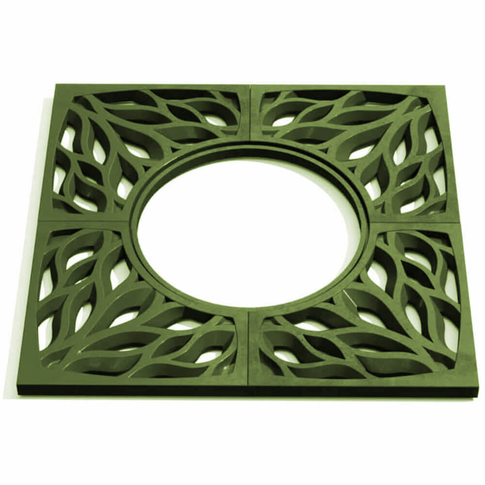 Приствольная решетка для дерева ZKING CRUST 1.2х1.2м Зеленая Тольятти фото