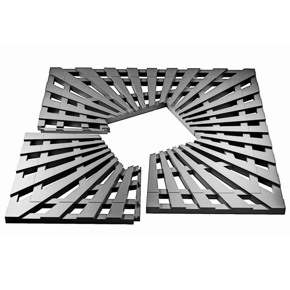 Приствольная решетка для дерева ZKING ATMOSPHERE 1.2х1.2м Серая в Тольятти фото