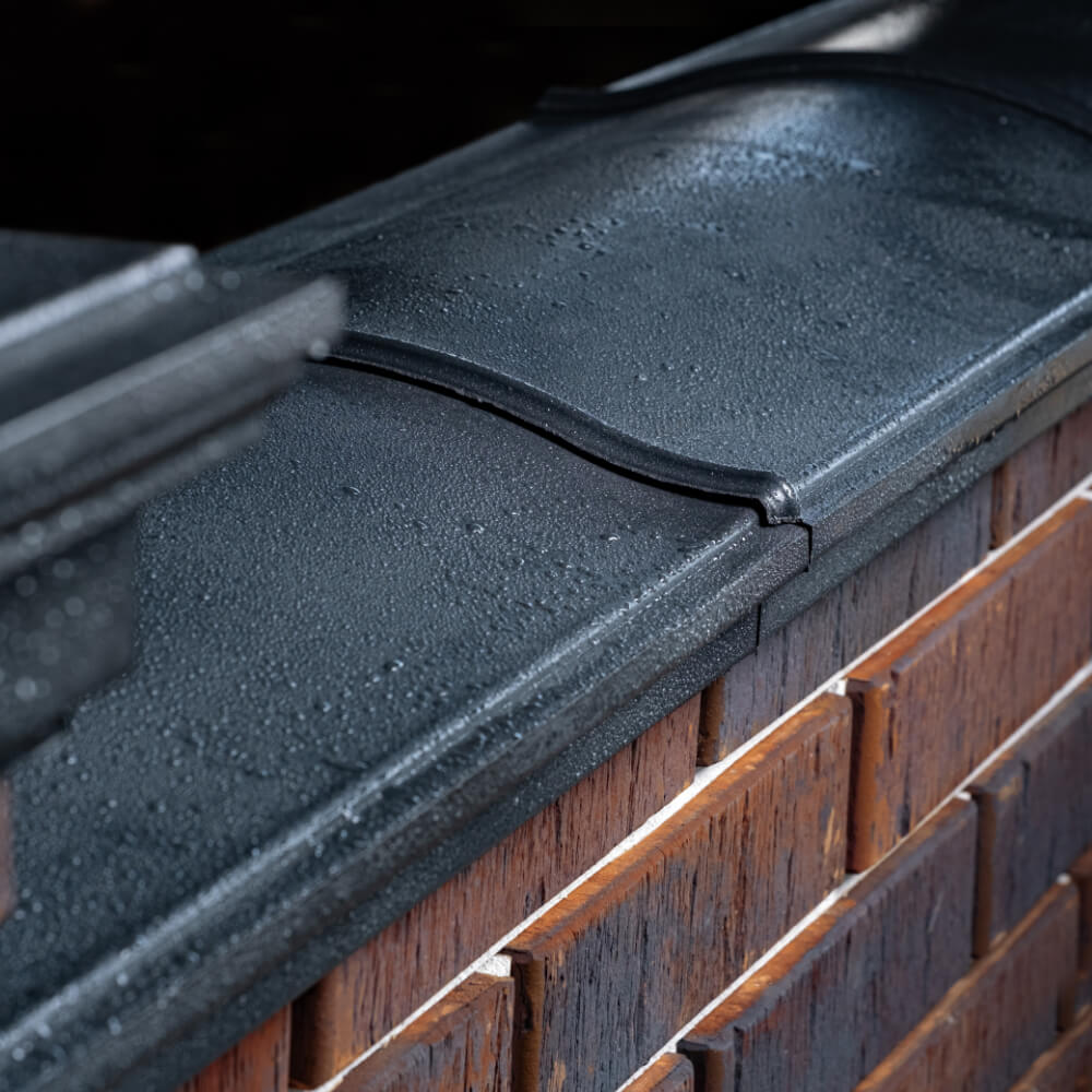 Парапет Zking Монблан Черный посадка на 0.5 кирпича (130мм) в Тольятти фото