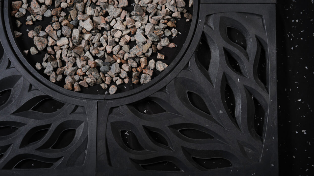 Приствольная решетка для дерева ZKING CRUST 1.2х1.2м Черная в Тольятти фото