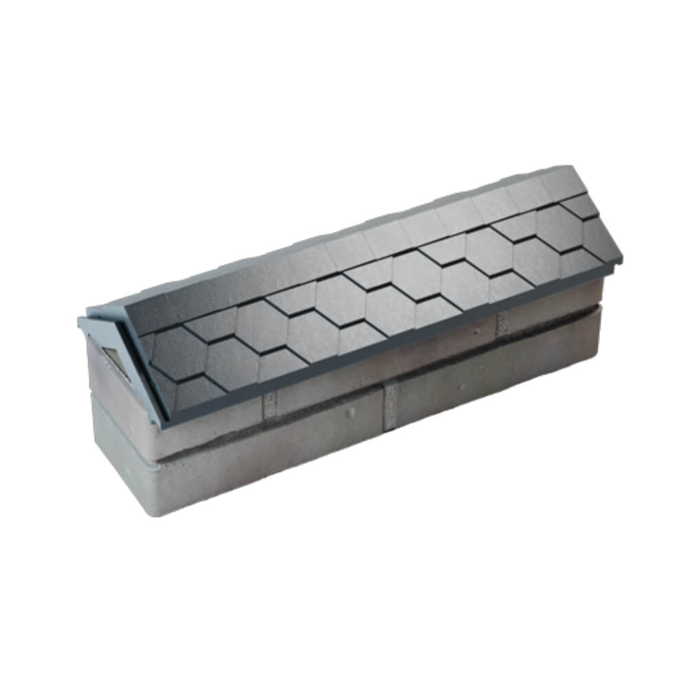 Парапет Zking Эверест Серый с посадкой на 0.5 кирпича (130мм) в Тольятти фото