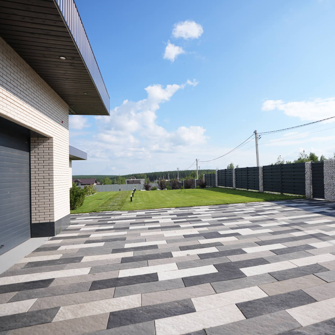 Шаговая плита STONE Графитовый Серый 990х330х55мм в Тольятти фото